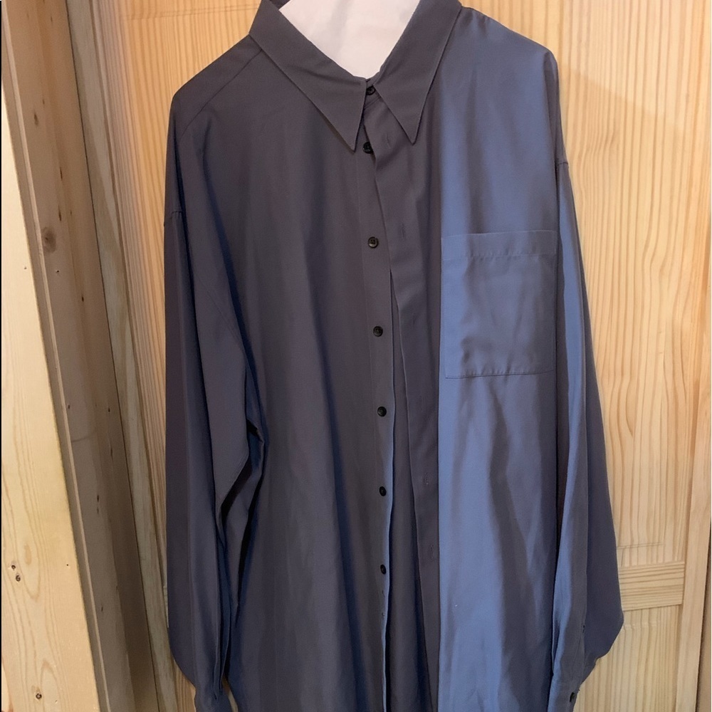 Blue Dress Shirt Men’s XXL (Metaphor)